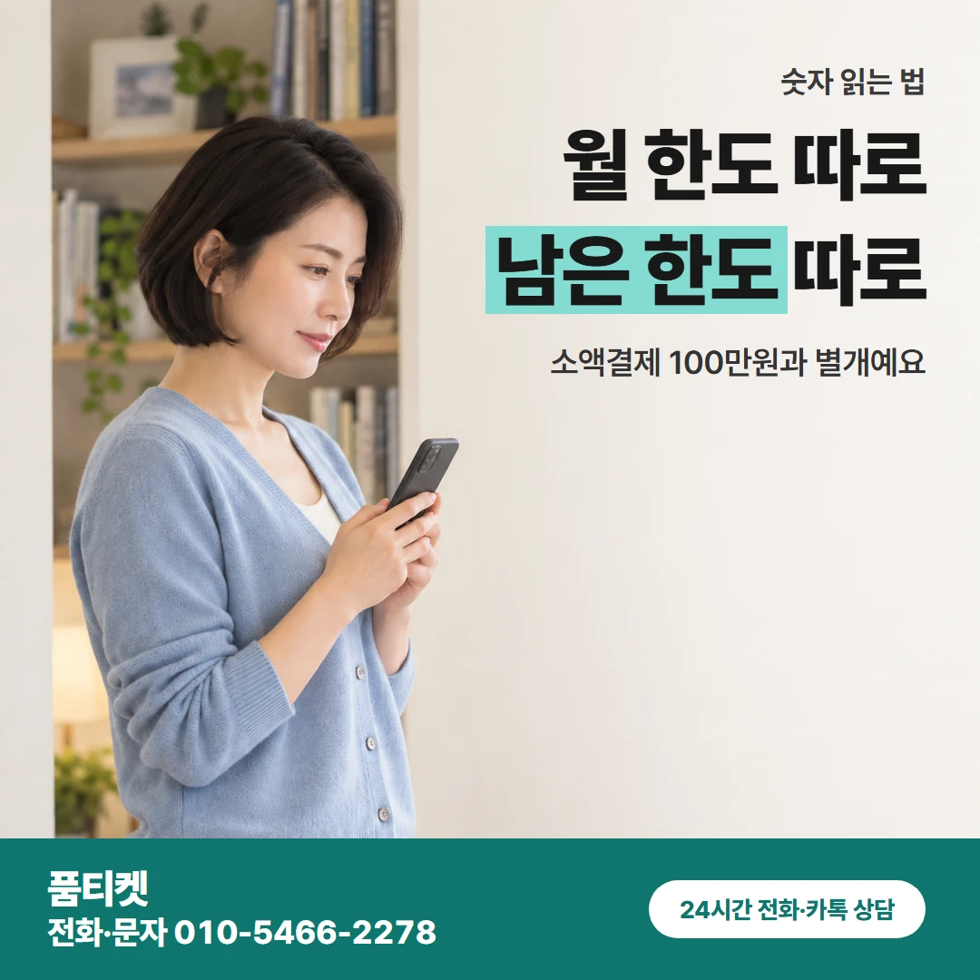 알뜰폰 한도 읽기